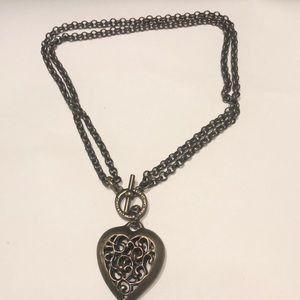 Miglio necklace and pendant bronze